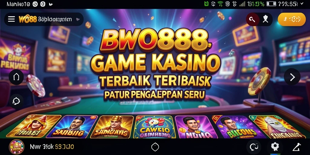 Tampilan screenshot gameplay BWO888 yang menarik dan interaktif.