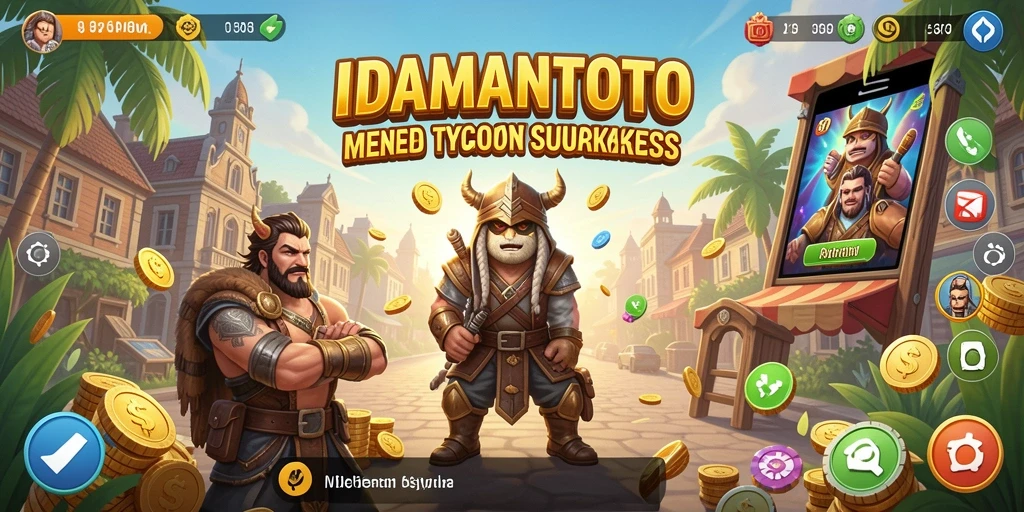 Tampilan gameplay menarik dari IDAMANTOTO yang menunjukkan strategi bisnis.