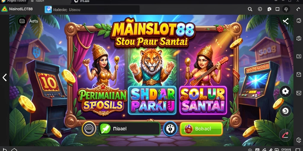 Tampilan menarik dari gameplay slot MAINSLOT88 yang mengasyikkan.
