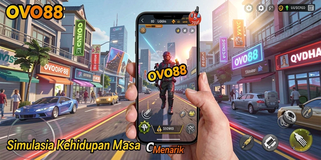 Tampilan gameplay OVO88 yang menarik di dunia simulasi.