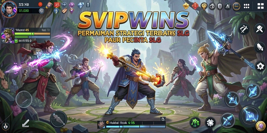 Tampilkan gameplay SLG yang seru dan strategis di SVIPWINS.
