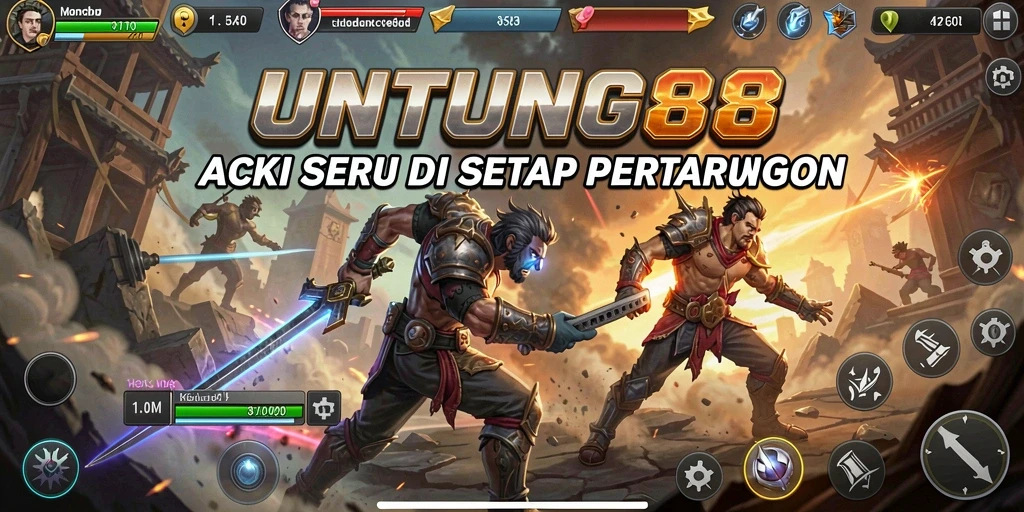 Screenshot UNTUNG88 menampilkan aksi seru dan grafis memukau.
