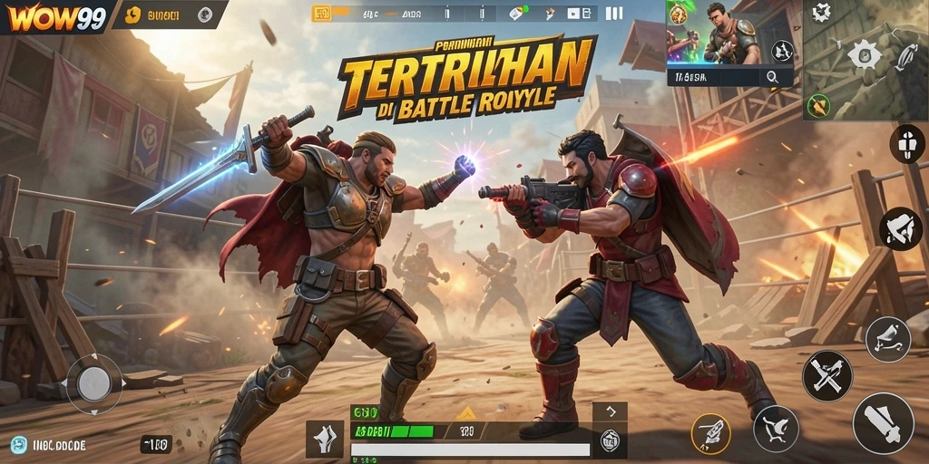 Gameplay menegangkan di WOW99 dengan adu tembak intens.
