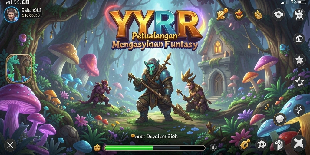 Screenshot permainan YYRR menampilkan aksi petualangan seru dan grafis menakjubkan.