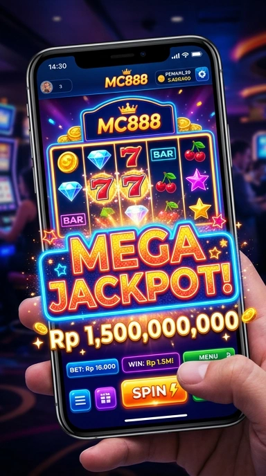Tampilan antarmuka mc888 yang sederhana dan intuitif.